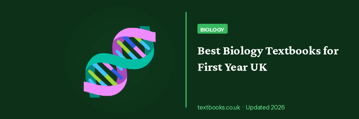 Biology textbooks for UK students — banner
