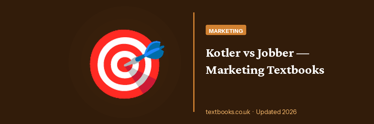 Marketing textbooks for UK students — banner