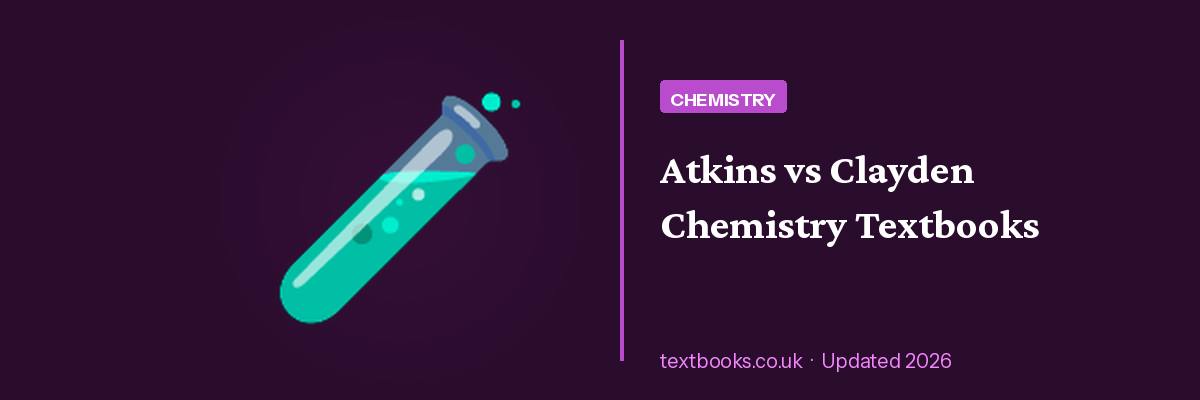 Chemistry textbooks for UK students — banner