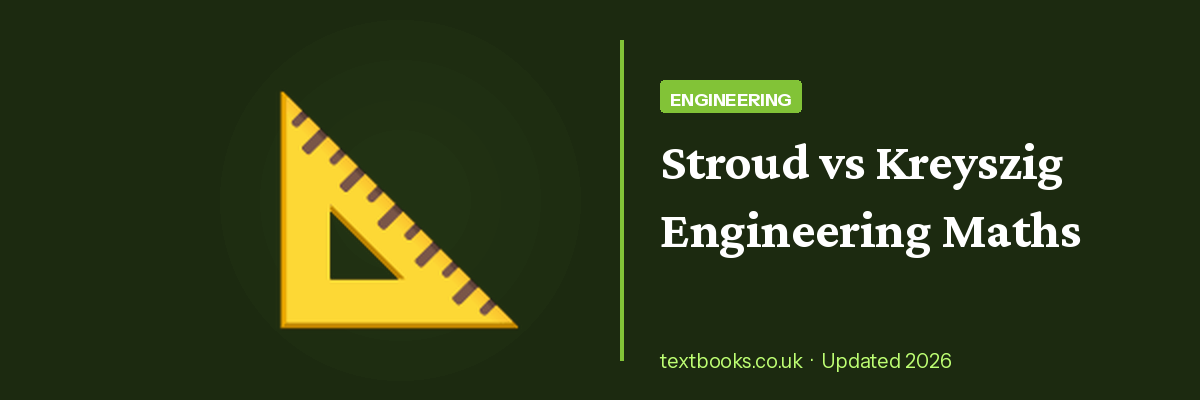 Engineering maths textbooks for UK students — banner