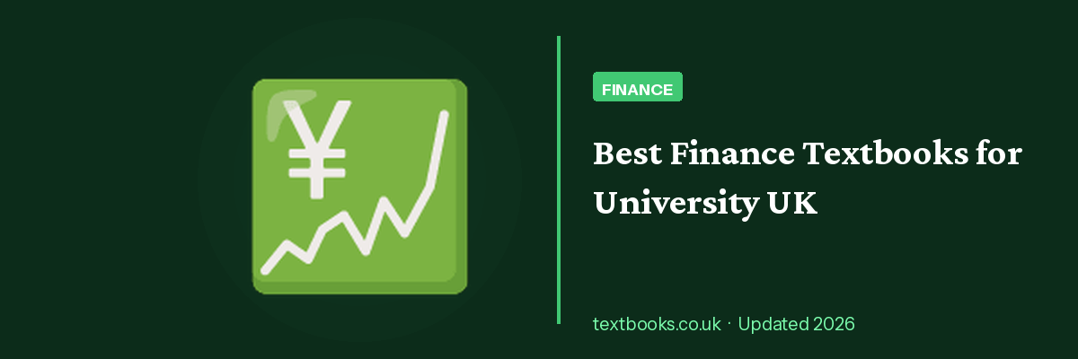 Finance textbooks for UK students — banner