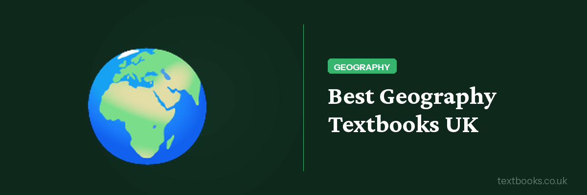 Geography textbooks for UK students — banner