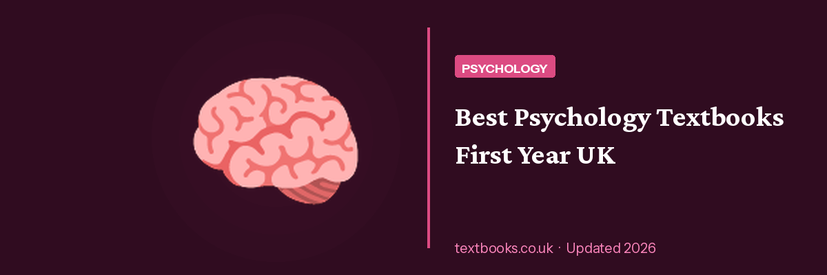 Psychology textbooks for UK students — banner