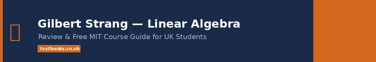 Gilbert Strang Introduction to Linear Algebra review